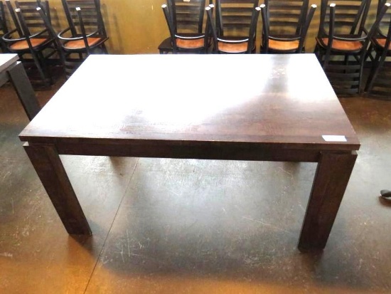 Wooden 4-Top Table