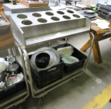 10-Hole SS Silverware Holder