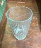 (36) Libby Water Glasses w/Dish Rack