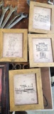 (8) Pieces of Assorted Framed Art Work