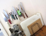 (13) Asst. Kitchen knives