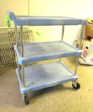 Rolling 2-Tier Polly Cart