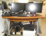 Desk Setup w/ Office Supplies