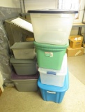 (7) Asst. Poly Tubs