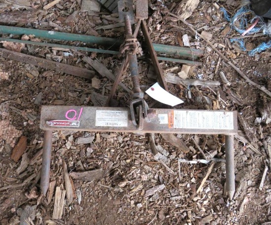 Worksaver 2-Prong Bale Spear Attachment