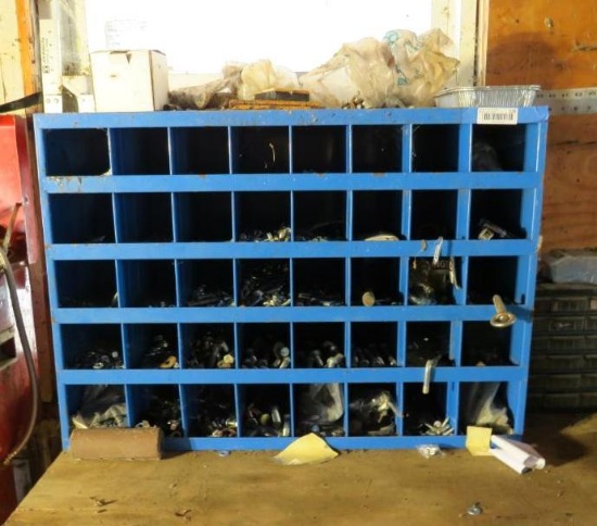 Fastenal Bolt Bin w/ Contents & 3/6 Mini Bolt Bin