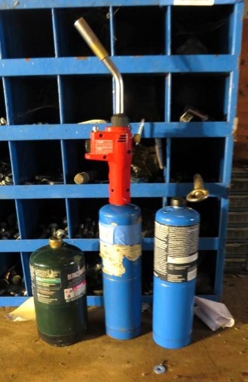 Propane Torch & (2) Cylinders