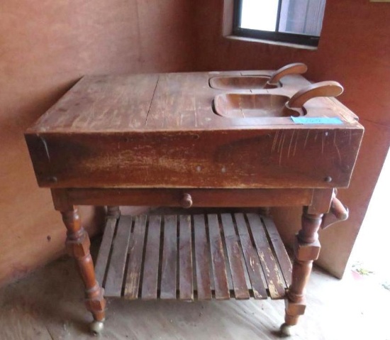 Wood Baking & Service Cart