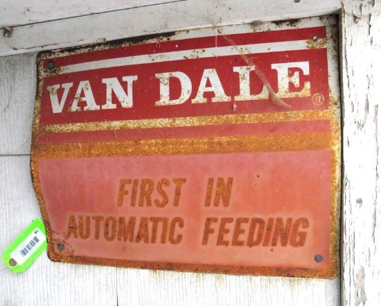 Van Dale Vintage Tin Sign