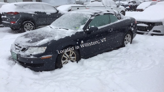 2006 Saab 9-3 CONVERTIBLE 2.0T I4, 2.0L T