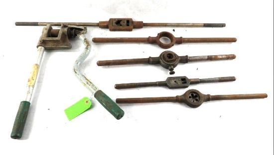 (7) Asst. Tap, Die, & Punch Tools