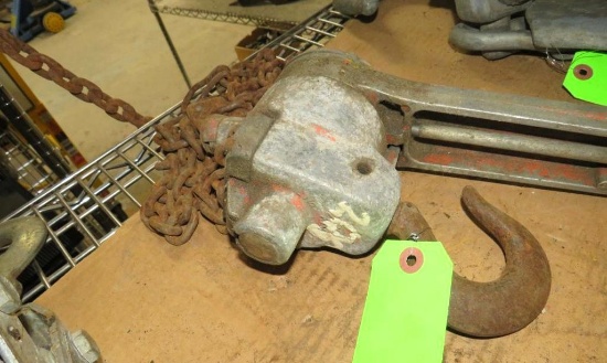 CM Hoist Ratcheting Chain Hoist/Puller