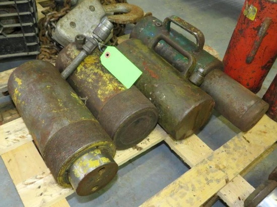 (4) 50-Ton Hydraulic Cylinders