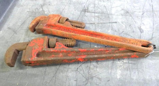 (2) 14" Pipe Wrenches