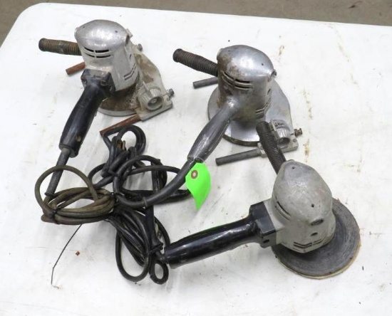 (3) Rockwell 7" Disc Sanders