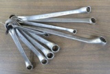 (9) Asst. Williams Double Box End Wrenches
