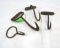 (4) Rod Iron Pulp Hooks