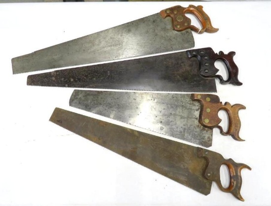 (4) Cross Cut Saws