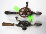 (2) Egg Beater Hand Drills