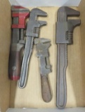 (5) Asst. Size Adjustable Wrenches
