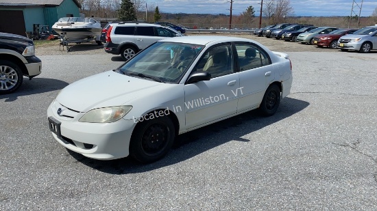 2005 Honda Civic LX I4, 1.7
