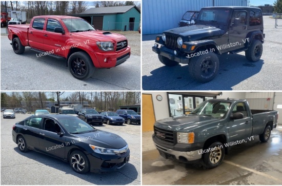 PUBLIC VEHICLE AUCTION