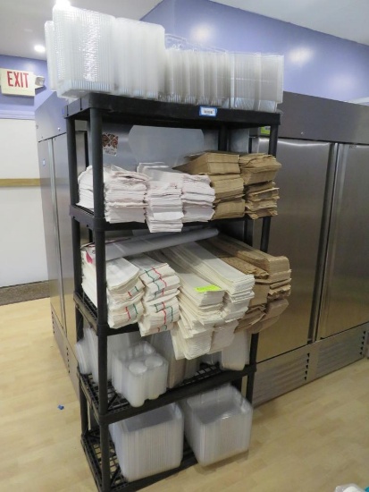 Contents of (5) Shelves