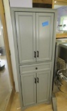 Painted Wood Cabinet