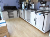 (3) Barn Door Style Cabinets
