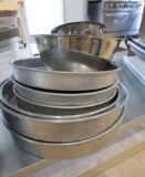 (13+/-) SS Bowls & Aluminum Cake Pans