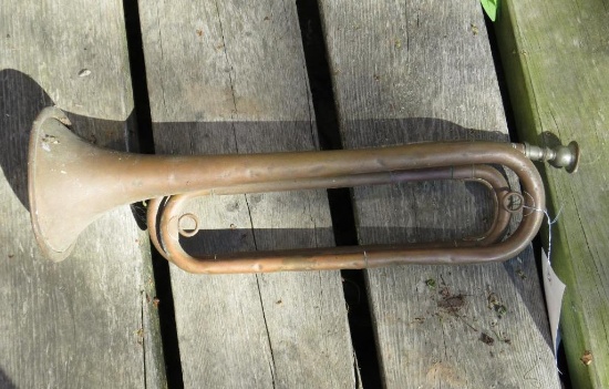 Vintage Brass Bugle