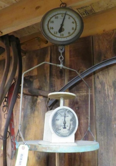 Chatillon Hanging Scale & Chatillon Table Top Scale