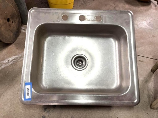 S.S. Shallow Kitchen Sink