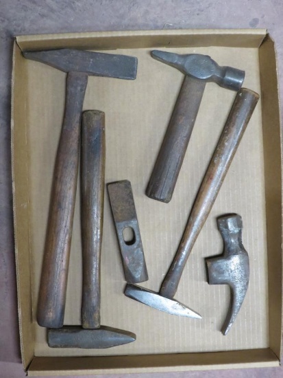 (4) Asst. Antique Hammers
