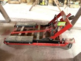 Power Lift Hydraulic Rolling Lawn Mower Jack