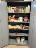 2-Door Steel Cabinet w/ Contents