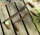 (2) Antique Draw Shaves