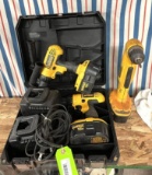 (3) Dewalt Cordless Power Tools