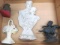 (4) Vintage Iron Doorstops