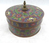 Cloisonne Round Box