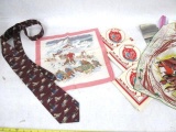 Alaska Souvenir Ties, Fabric, Etc
