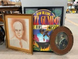 (3) Framed Items