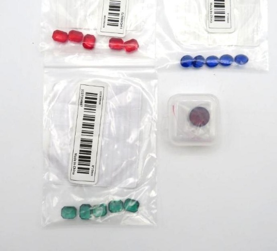 (16) Synthetic "Gemstones"