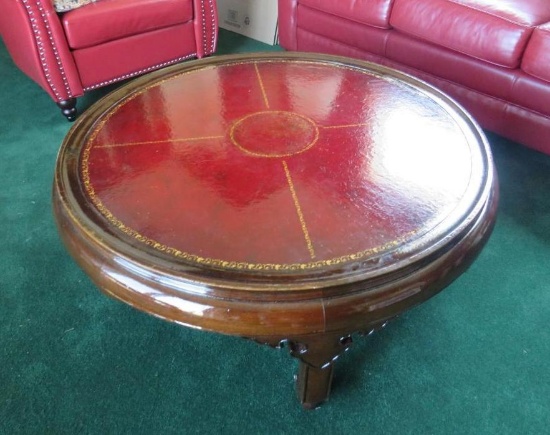 Wooden Red Antique Chinese Coffee Table