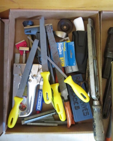 Files & Staplers Lot