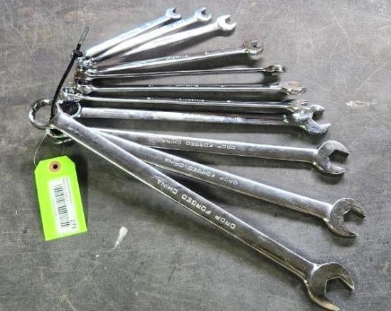 (11) Pittsburg Combination Wrenches