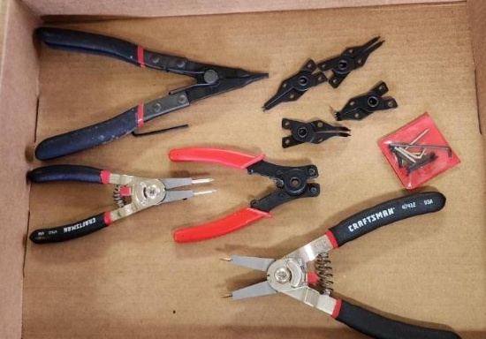 (4) Spring Clip Pliers