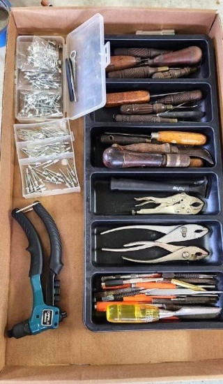 Rivet Gun w/ Asst. Pliers