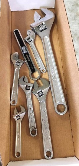 (6) Adjustable Wrenches