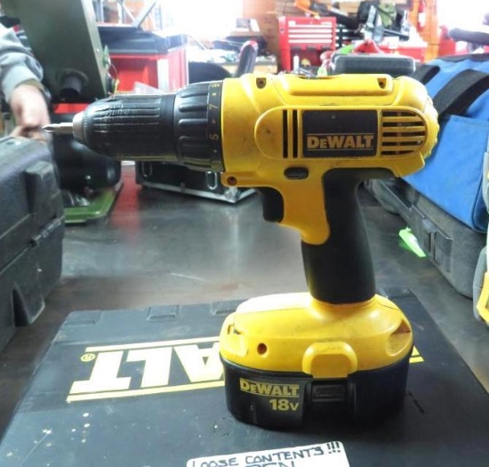 DeWalt 18V Cordless Drill